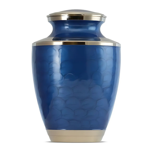 Blue Plain Adult Urn